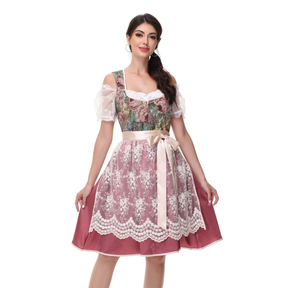 Womens German Oktoberfest Costume for Traditional Bavarian Carnival Halloween